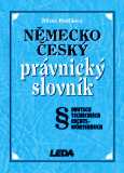 obálka Německo-český právnický slovník