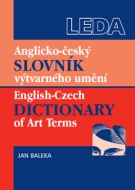 Obálka k Anglicko-český slovník výtvarného umění