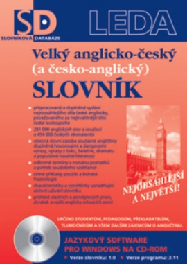 Obálka k Velký anglicko-český (a česko-anglický) slovník - verze pro PC pro firmy