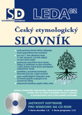 Obálka k Český etymologický slovník - elektronická verze pro PC