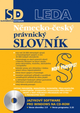 Obálka k Německo-český slovník jaderné energetiky