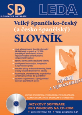 Obálka k Španělsko-český a česko-španělský slovník