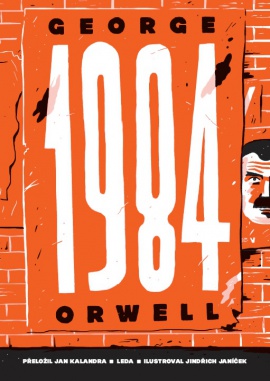 Obálka k Zvířecí statek (bibliofilie s vloženou originální číslovanou grafikou VIZIONÁŘ GEORGE ORWELL)