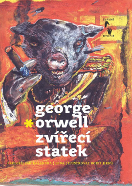 Obálka k 2x Orwell